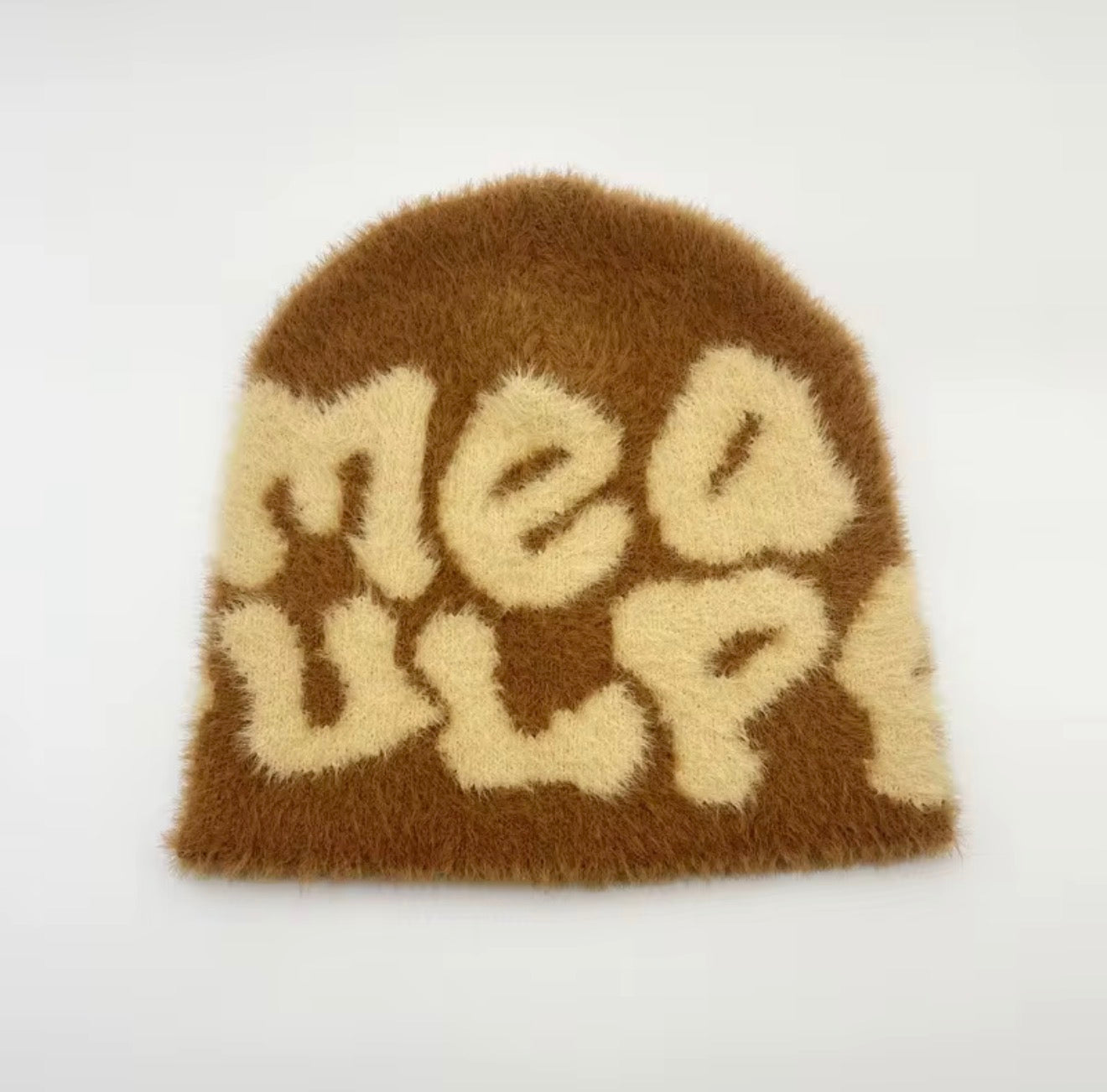 Fuzzy Mea Culpa Beanies
