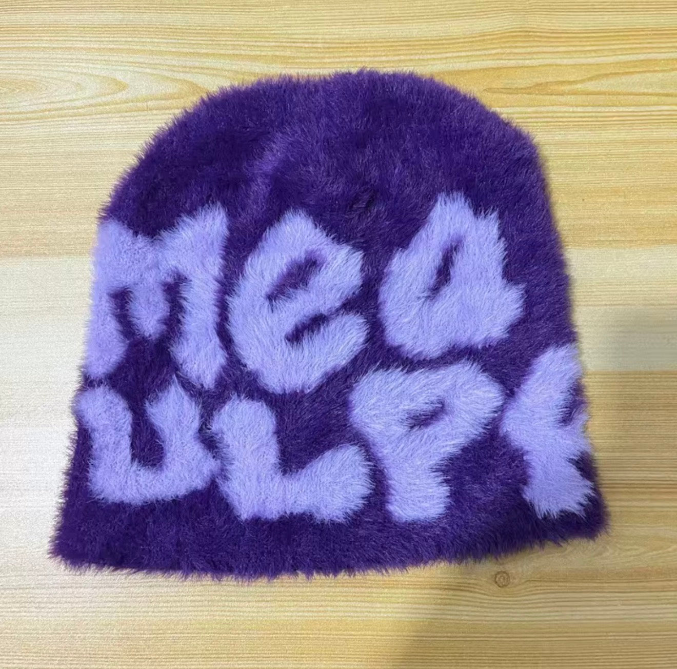 Fuzzy Mea Culpa Beanies