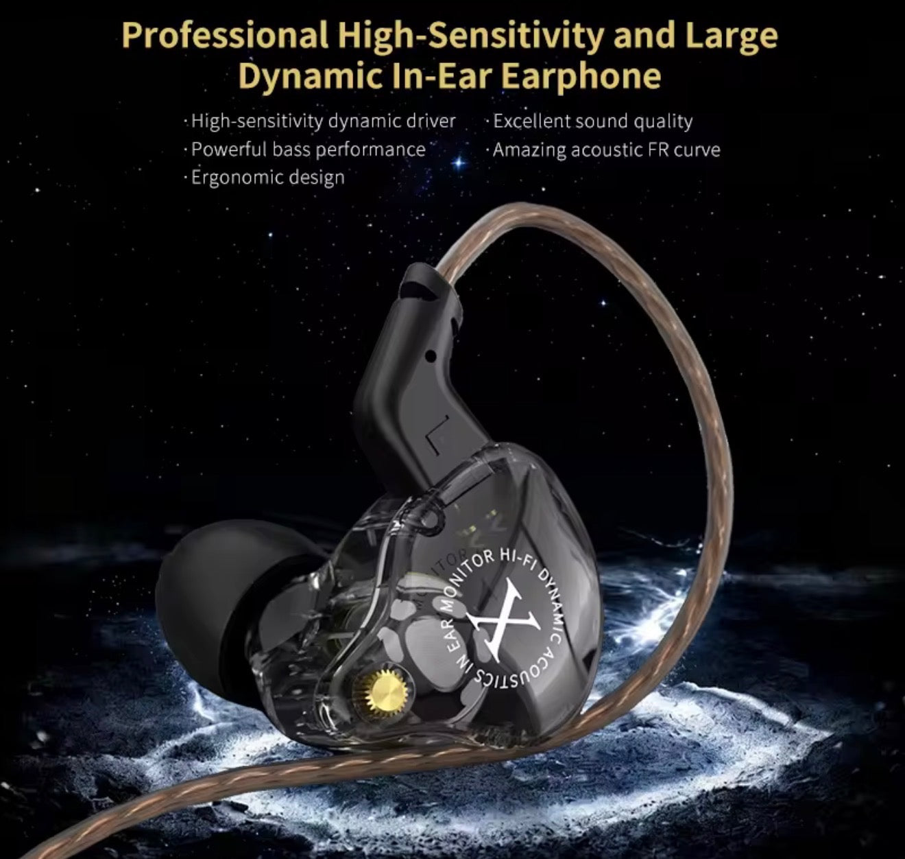 Crystalline High grade earbuds